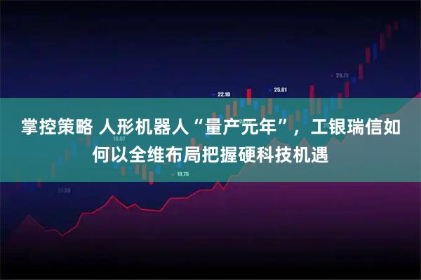 掌控策略 人形机器人“量产元年”，工银瑞信如何以全维布局把握硬科技机遇