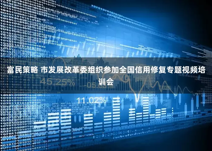 富民策略 市发展改革委组织参加全国信用修复专题视频培训会